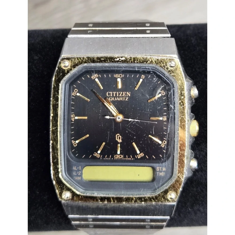 Citizen Quartz 30-3101 Ana Digi Vintage Men's Watch